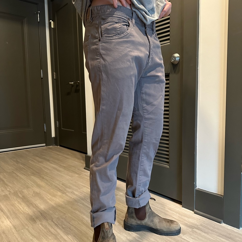 Hipster Hugo 5-Pocket Pant - Granite JOHNNIE-O